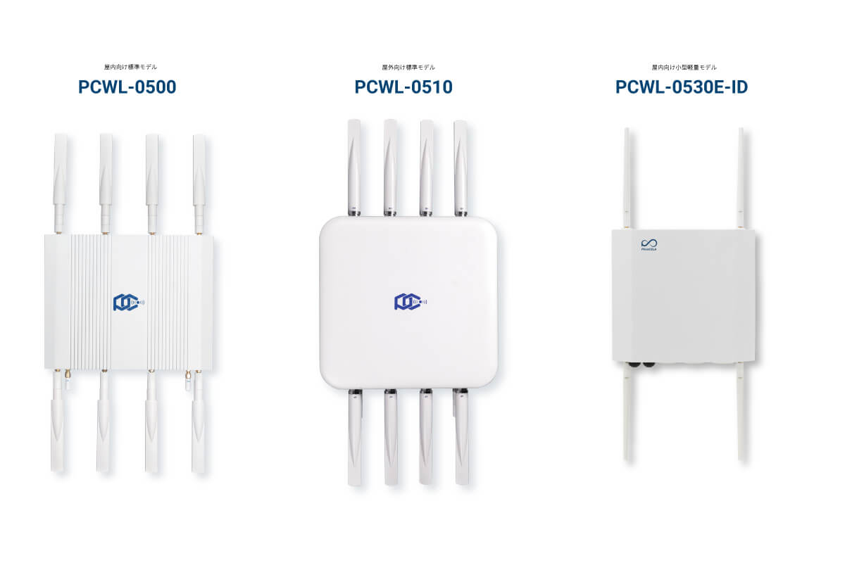 メッシュWi-Fiエッジコンピュータ　PCWLシリーズ
