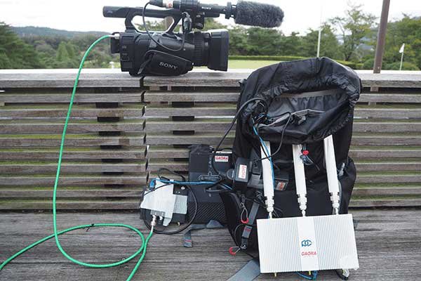 Live broadcasting for sports events