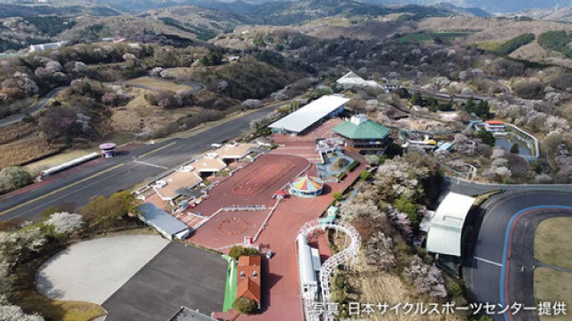日本サイクルスポーツセンター 会場の様子